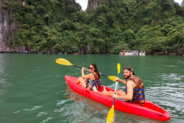 Halong Bay 5-Star Day Cruise from Hanoi: Buffet, Kayak & Sunset Party photo 2