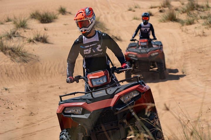 Desert Quad Bike Tours in Dubai — Ride Polaris ATVs Across the Red Dunes photo 2