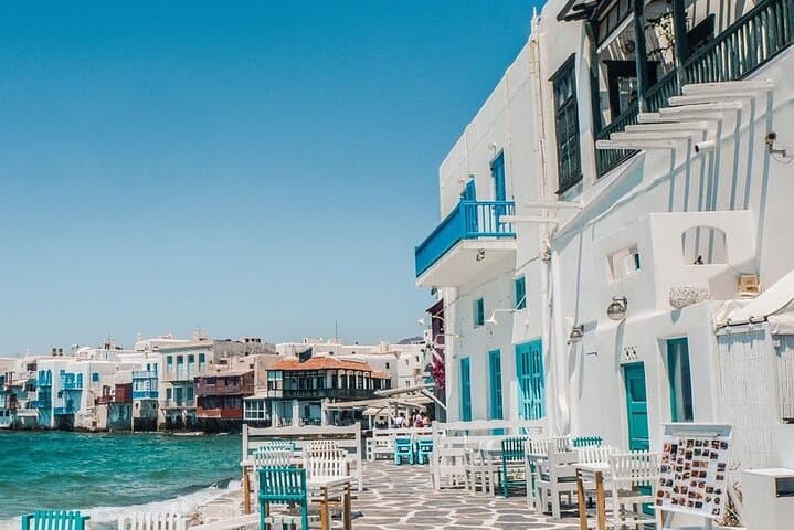 Private 4-Hour Mykonos Van & Walking Tour: Mykonos Town, Ano Mera & Kalafatis Beach photo 4