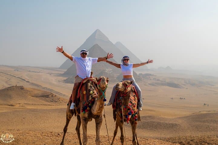 Full-Day Giza Adventure: Pyramids, Desert ATV, Camel Ride & Nile Felucca photo 4