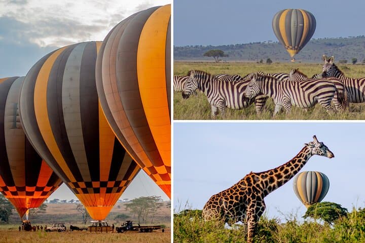 Serengeti Hot Air Balloon Safari & Bush Breakfast — Miracle Experience