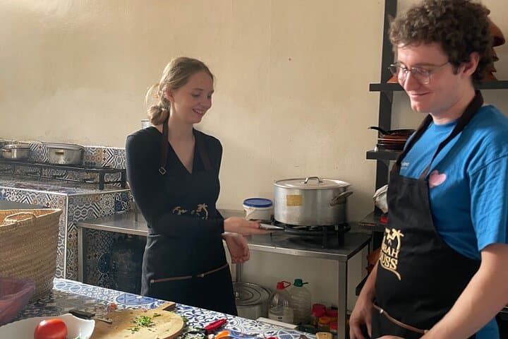 Agadir Cooking Class & 1‑Hour Camel Ride — Tagine, Msemen & Moroccan Tea Experience photo 6