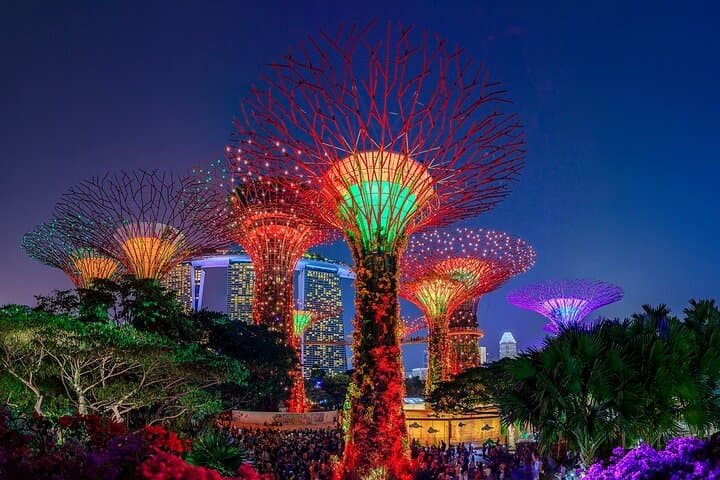 Singapore Night Tour: Flyer, River Cruise & Marina Bay Light Show photo 5