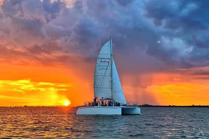 Sailing into the Sunset: A Southwest Florida Evening Voyage on Copacetic