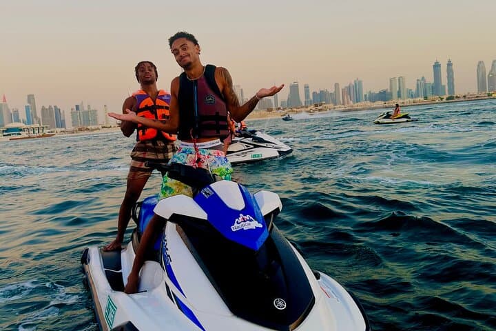 Dubai Jet Ski Tour: 30-Min Skyline Ride with Burj Khalifa Views photo 2