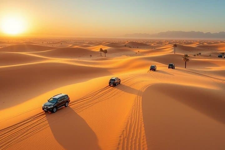 Morning Lahbab Desert Safari: ATV Quad, Dune Bashing & Camel Ride photo 2
