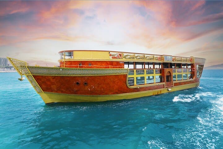 Dubai New Year Five‑Star Cruise: Premium Dinner, Open Bar & Fireworks