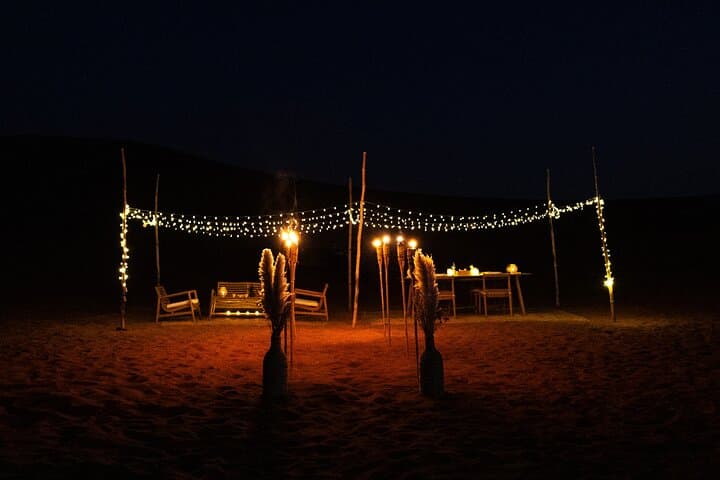 Private Dune Dinner & Buggy Adventure at Mleiha Fossil Rock