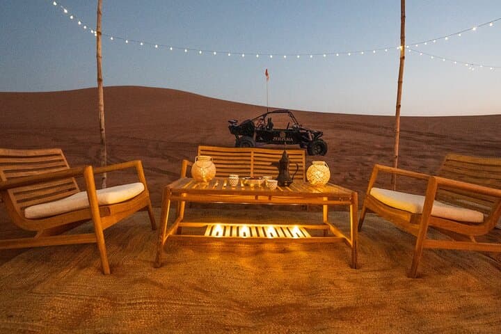 Mleiha Dune Buggy Adventure with Private Desert Dinner
