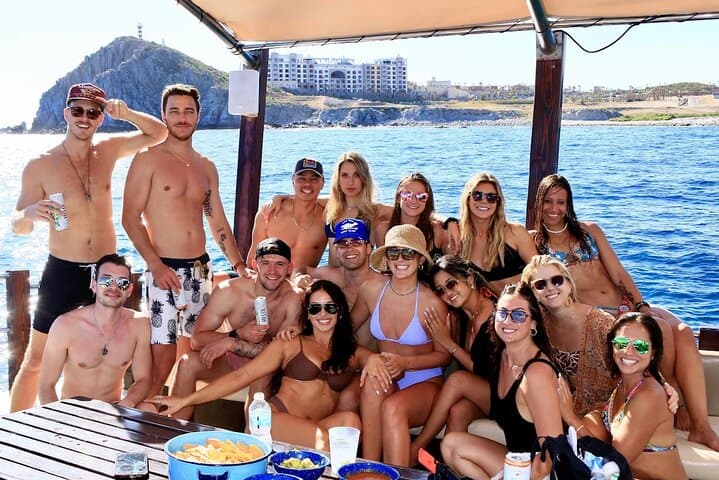 Private Cabo Catamaran Cruise: Snorkel, SUP & Semi-Private Beach with Open Bar photo 2