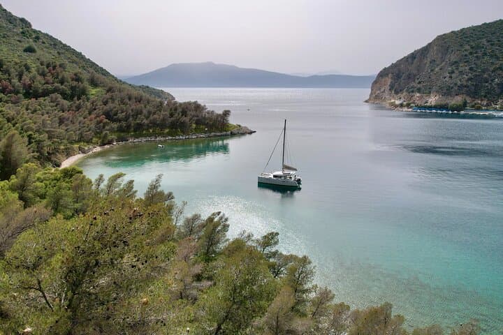 Half-Day Private Catamaran Cruise from Nafplio — Romvi, Bourtzi & Blue-Flag Beaches photo 5