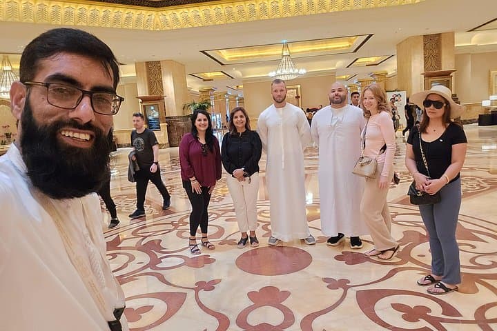Day Trip from Dubai to Abu Dhabi: Sheikh Zayed Mosque, Emirates Palace & Heritage Market photo 2