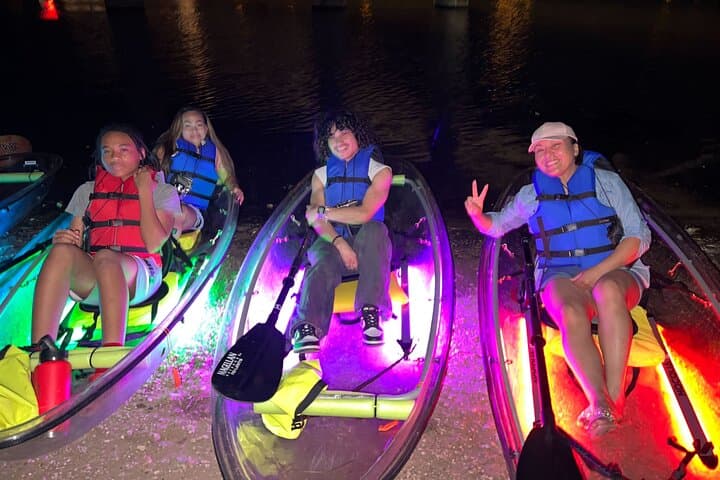 Austin Night Clear Kayaking: Glow Tour on Lady Bird Lake photo 2