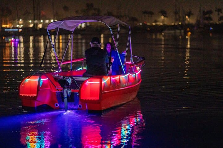 Glow Electric Boat Night Date on San Diego Bay photo 3
