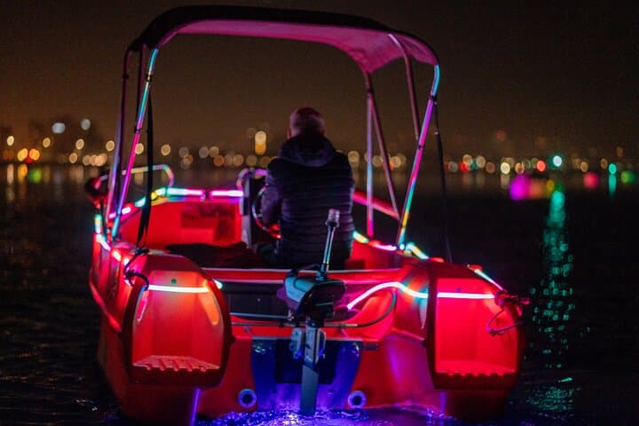 Glow Electric Boat Night Date on San Diego Bay photo 4