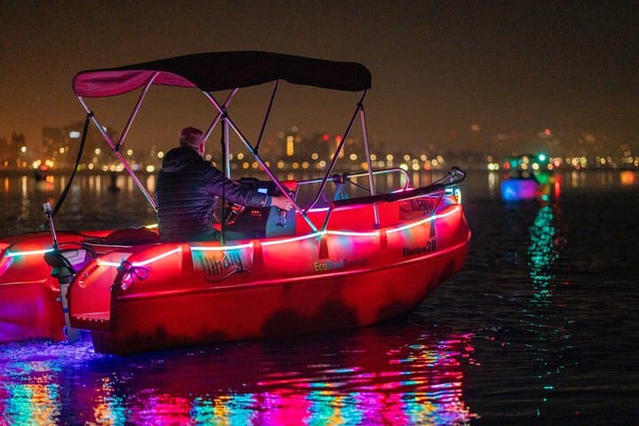 Glow Electric Boat Night Date on San Diego Bay photo 6