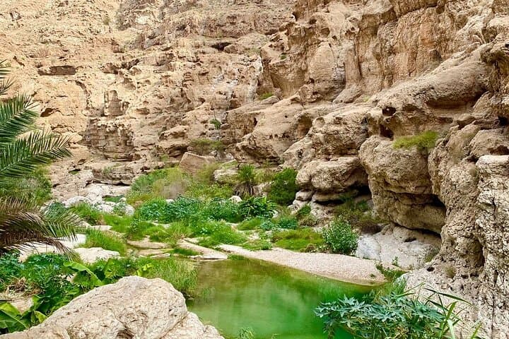 Hike and Swim Oman’s Wadi Shab: Private Day Tour from Muscat photo 6
