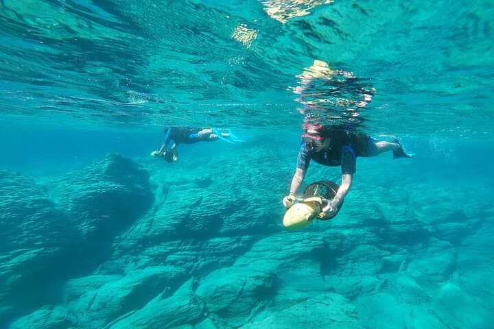 Seascooter Snorkeling in Mononaftis Bay — Heraklion Sea Scooter Tour photo 2