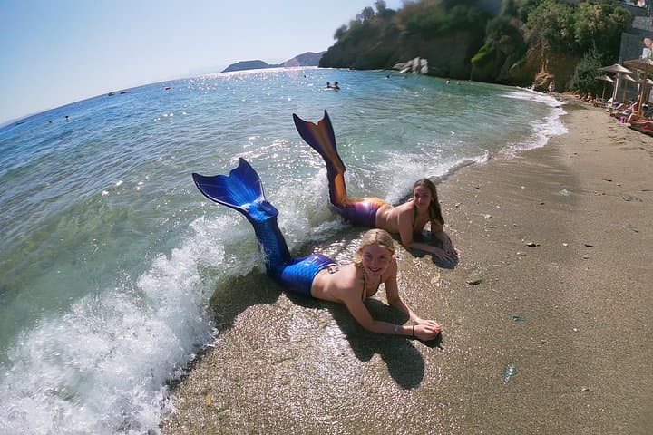 Heraklion Mermaid Experience: Learn to Swim with a Monofin in Crete photo 1