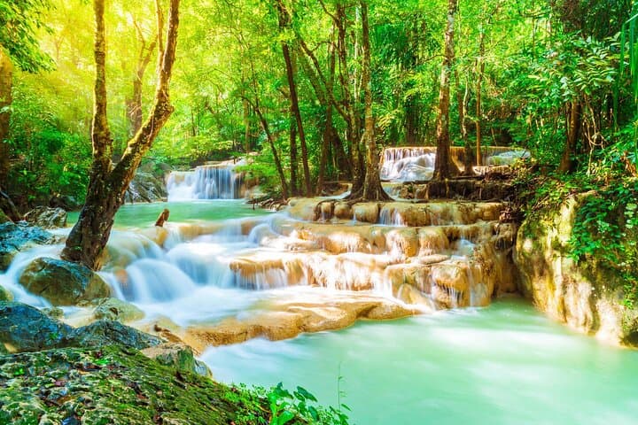 Bangkok to Erawan Waterfall: 1-Day Kanchanaburi Waterfall & Bridge Tour photo 5