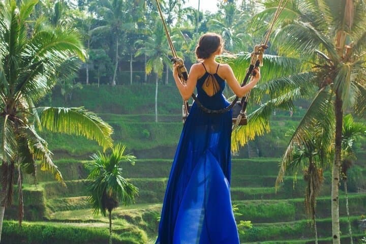 Ubud Day Loop: Tirta Empul Temple, Tegalalang Rice Terraces, Waterfall & Bali Swing photo 6