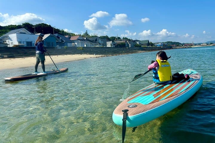 Stand Up Paddle Boarding in Osaka: Paddle by Osaka Castle & City Shores photo 3