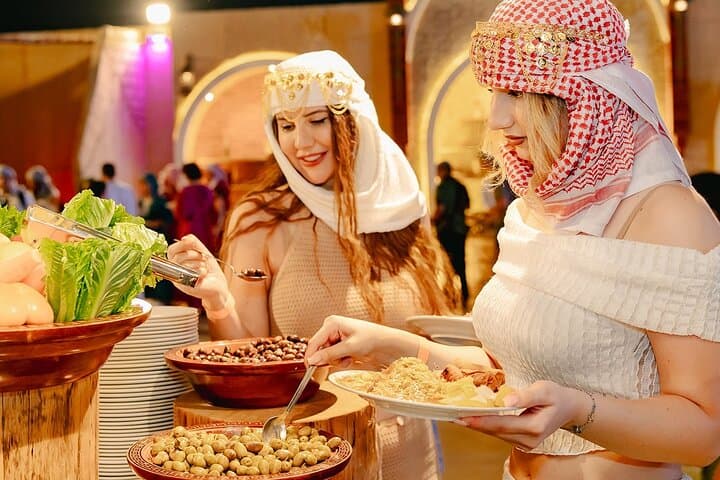 Sunset Dunes to Desert Camp: Abu Dhabi Desert Safari with Camel Rides & BBQ photo 4