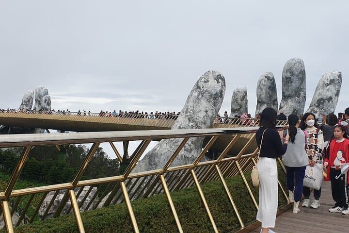 Golden Bridge & Ba Na Hills Full-Day Cable Car Trip from Da Nang & Hoi An photo 3