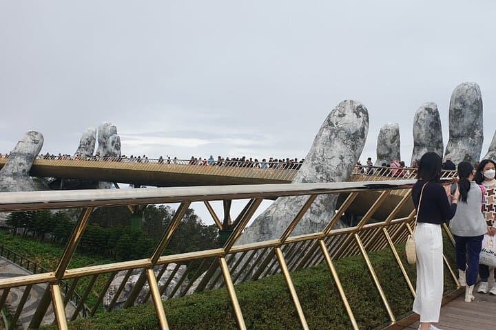 Golden Bridge & Ba Na Hills Full-Day Cable Car Trip from Da Nang & Hoi An photo 5