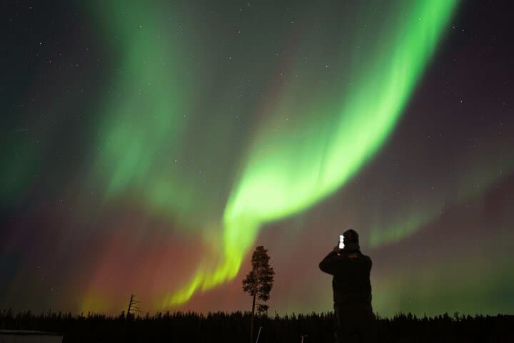 Aurora Minivan Tour: Northern Lights Chase in Ivalo, Inari & Saariselkä