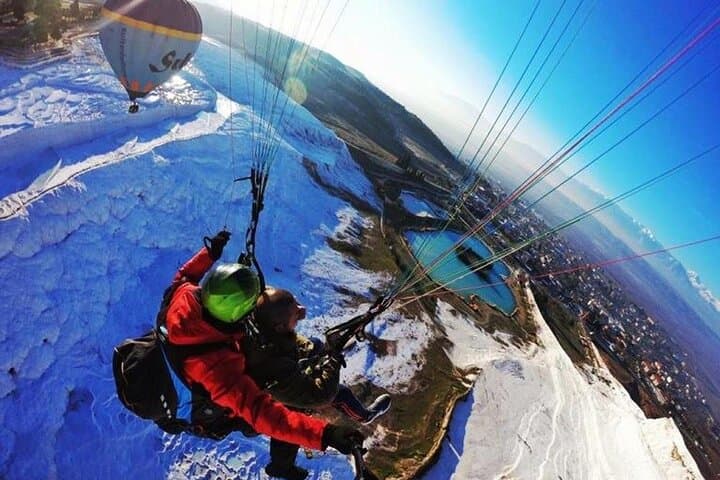 Paragliding Pamukkale: Tandem Flight Over Travertines & Hierapolis photo 5