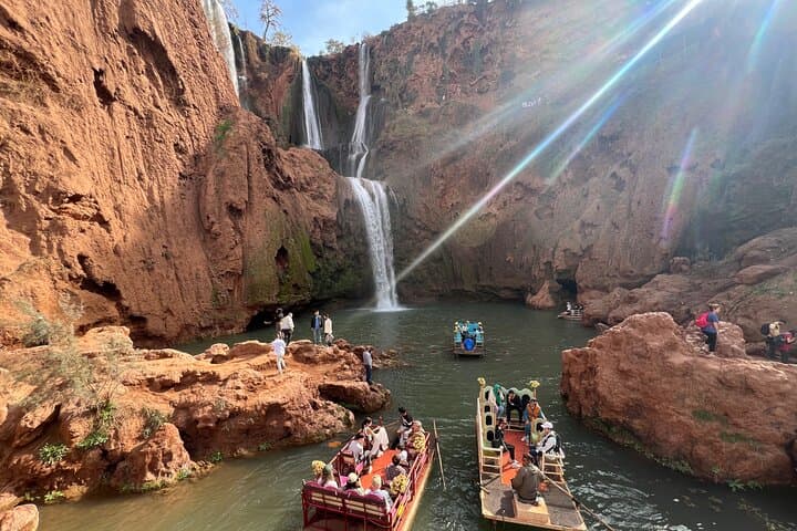 Ouzoud Waterfalls Guided Day Trip from Marrakech with Boat Ride