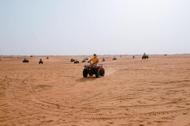 Hurghada Sunset Desert Quad Bike & Bedouin Village Safari