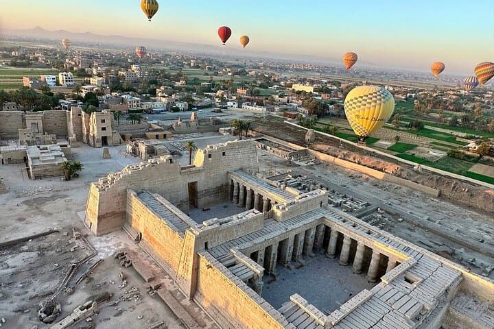 Sky to Temples: Luxor Hot Air Balloon Sunrise and Valley of the Kings Private Tour photo 5