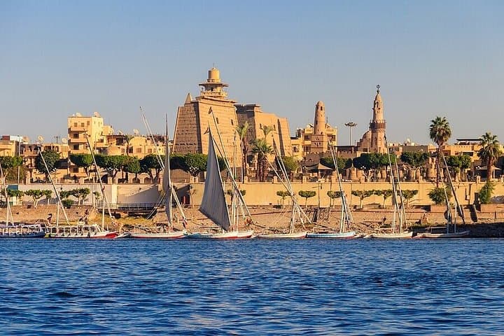 Afternoon Luxor Tour — Karnak, Felucca Sunset & Illuminated Luxor Temple photo 1