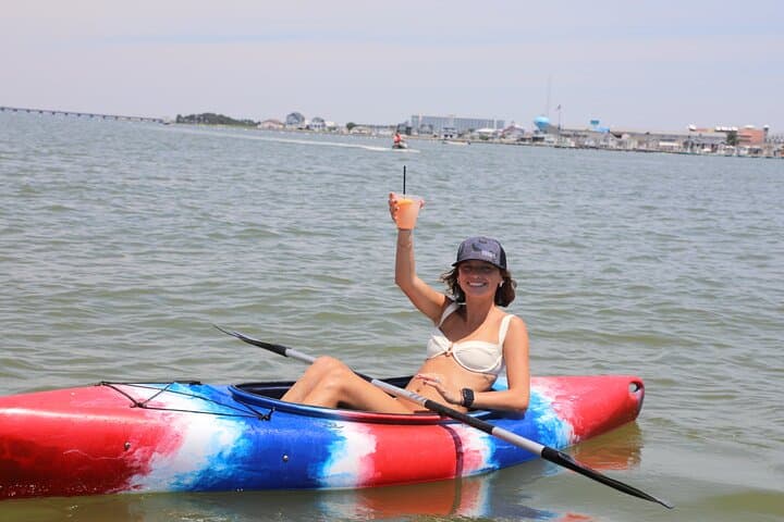 Paddle Assawoman Bay: Single Kayak Rentals in Ocean City