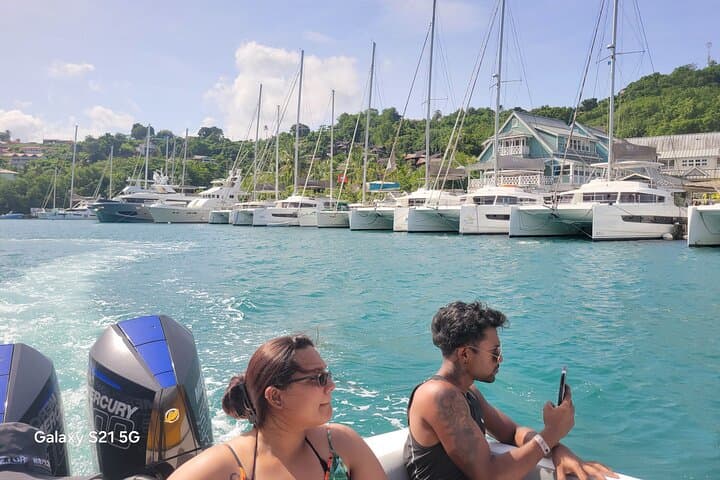 St. Lucia Land and Sea Excursion: Pitons, Sulphur Springs & Sugar Beach photo 5