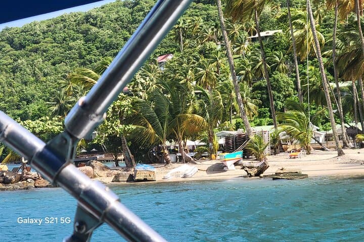 St. Lucia Land and Sea Excursion: Pitons, Sulphur Springs & Sugar Beach photo 6