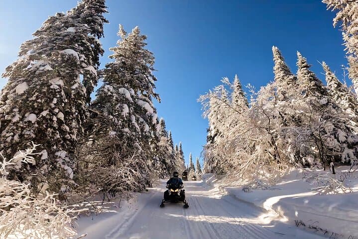 Guided Snowmobile Tours in the Upper Laurentians — Mont-Tremblant 2-Hour Ride photo 5