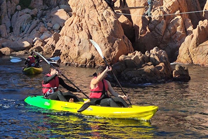 Costa Brava Kayak & Snorkel Adventure from Sant Feliu de Guíxols photo 2