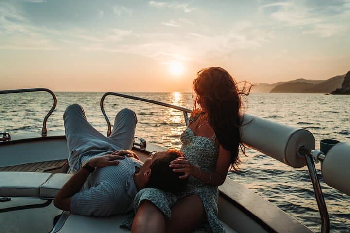 Cinque Terre Sunset Boat Tour — Golden Hour Cruising from Levanto photo 2