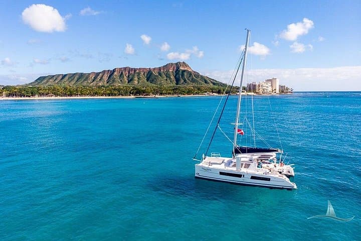 Waikiki Private Catamaran Charter: 3-Hour Luxury Sail, Snorkel & Wildlife Viewing photo 1