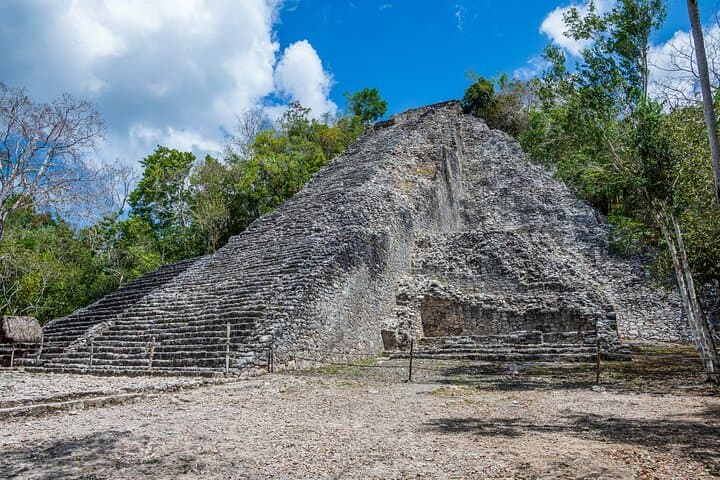 Coba Ruins Sunset Tour with Mayan Village and Cenote Visit
