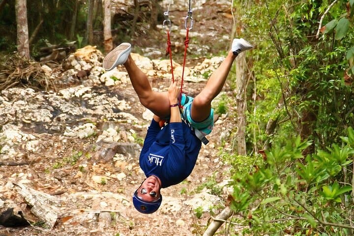 Tulum Jungle Adrenaline Park: ATVs, Ziplines & Cenote Swim