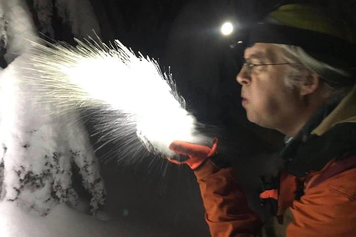 Private Evening Snowshoe Tour in North Vancouver — Learn Snowshoeing Under City Lights