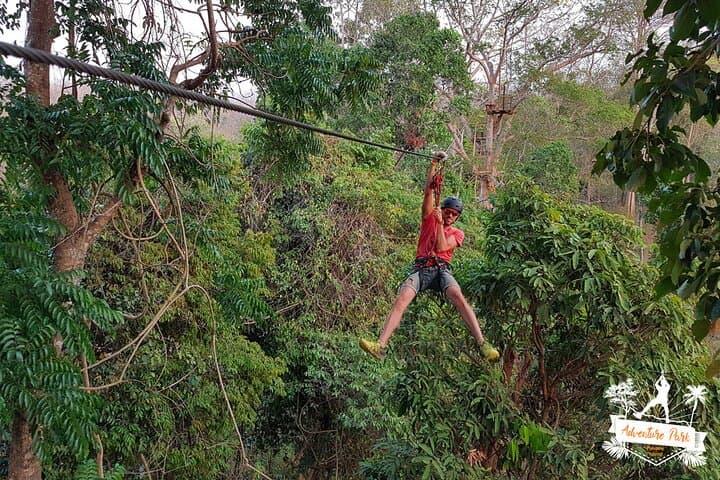 Fandee Hanging Park: Ziplines & Monkey Bridges Adventure in Tad Lo, Laos photo 2