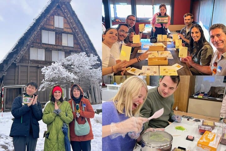 Shirakawa-go & Kanazawa Day Tour: World Heritage Village, Kenrokuen & Gold Leaf Experience