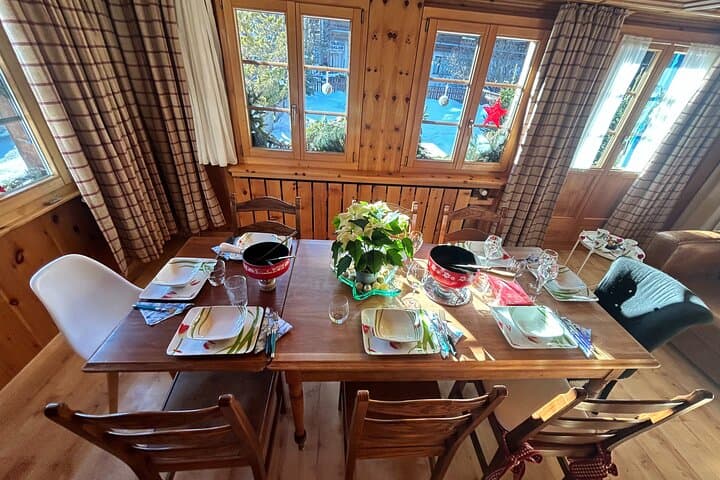 Zermatt Chalet Fondue: Local Stories & Festive Terrace Experience photo 5