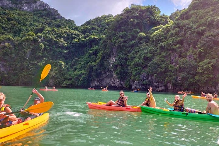 Ha Long Bay Day Cruise: Kayaking, Surprise Cave & Ti Top Island from Hanoi photo 2