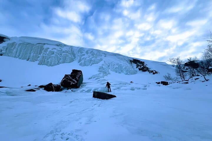 Alta Igloo Hotel Stay and Frozen Gargia Foss Waterfall Hike photo 6